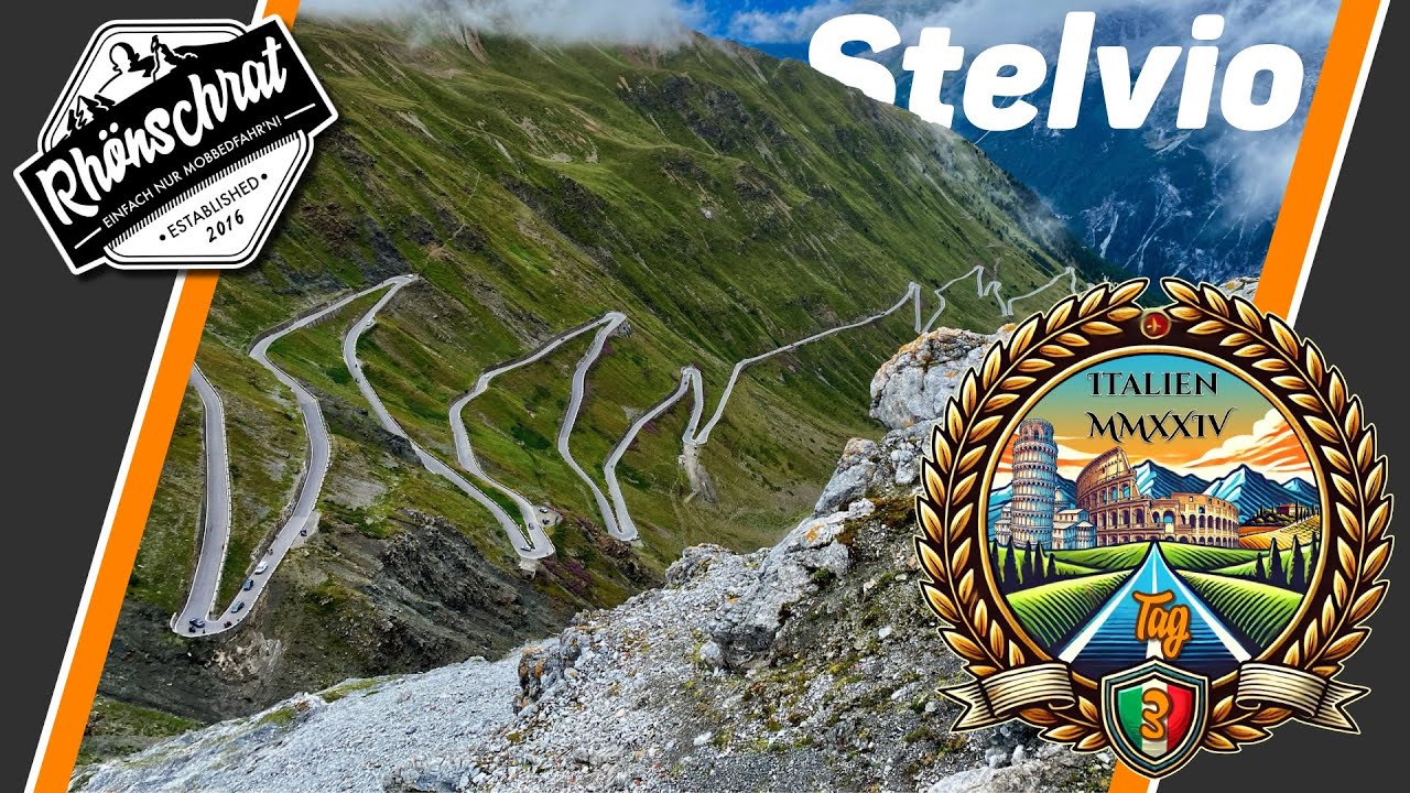 Reschensee/Stilfser Joch/Gavia Pass | Wenns nach Balino | Motorradtour Italien 2024 | Tag 3 | №380