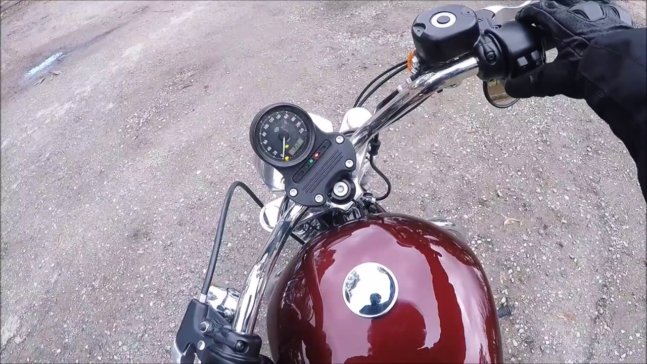 Bike Reveal and Ride! Harley Davidson XL883L Superlow