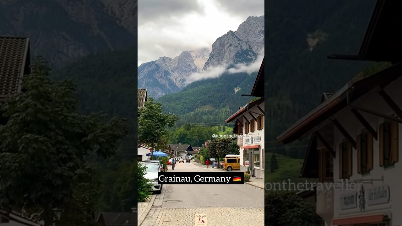 This is GERMANY 🇩🇪. Grainau in Garmisch Partenkirchen is a must ❤️🇩🇪 #Germany