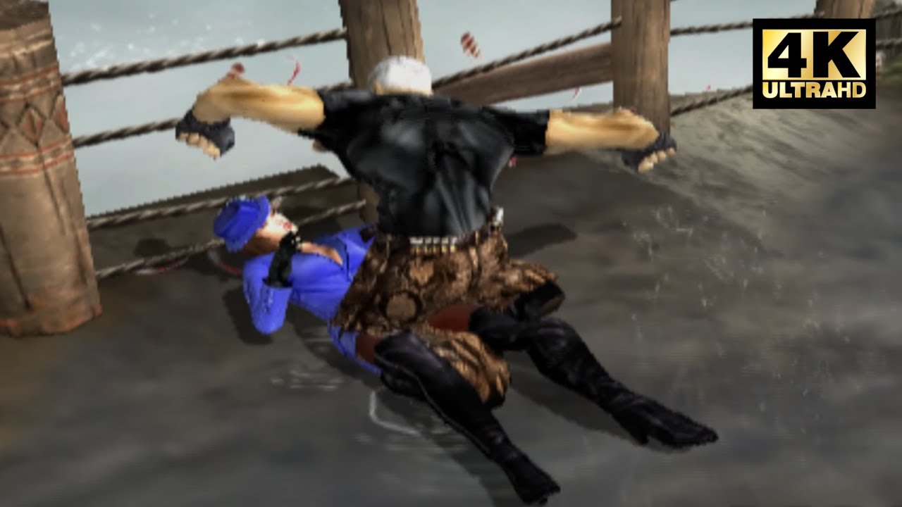 Bryan constantly punches Anna Ryona - Tekken 5