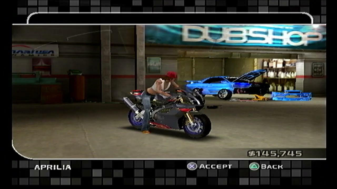 Midnight Club 3 20th Anniversary - Aprilia Mille Factory