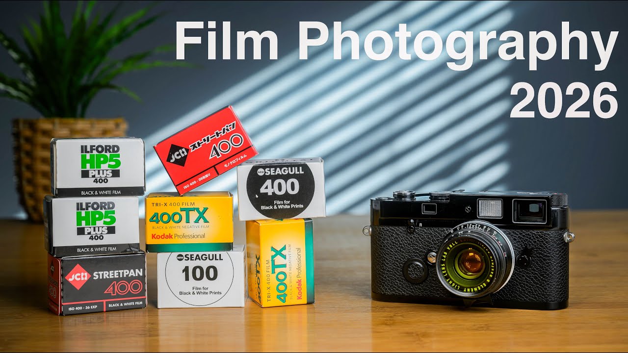 Пленочная фотография в 2026 году: мой проект по съемке большего количества пленочных кадров с пом...