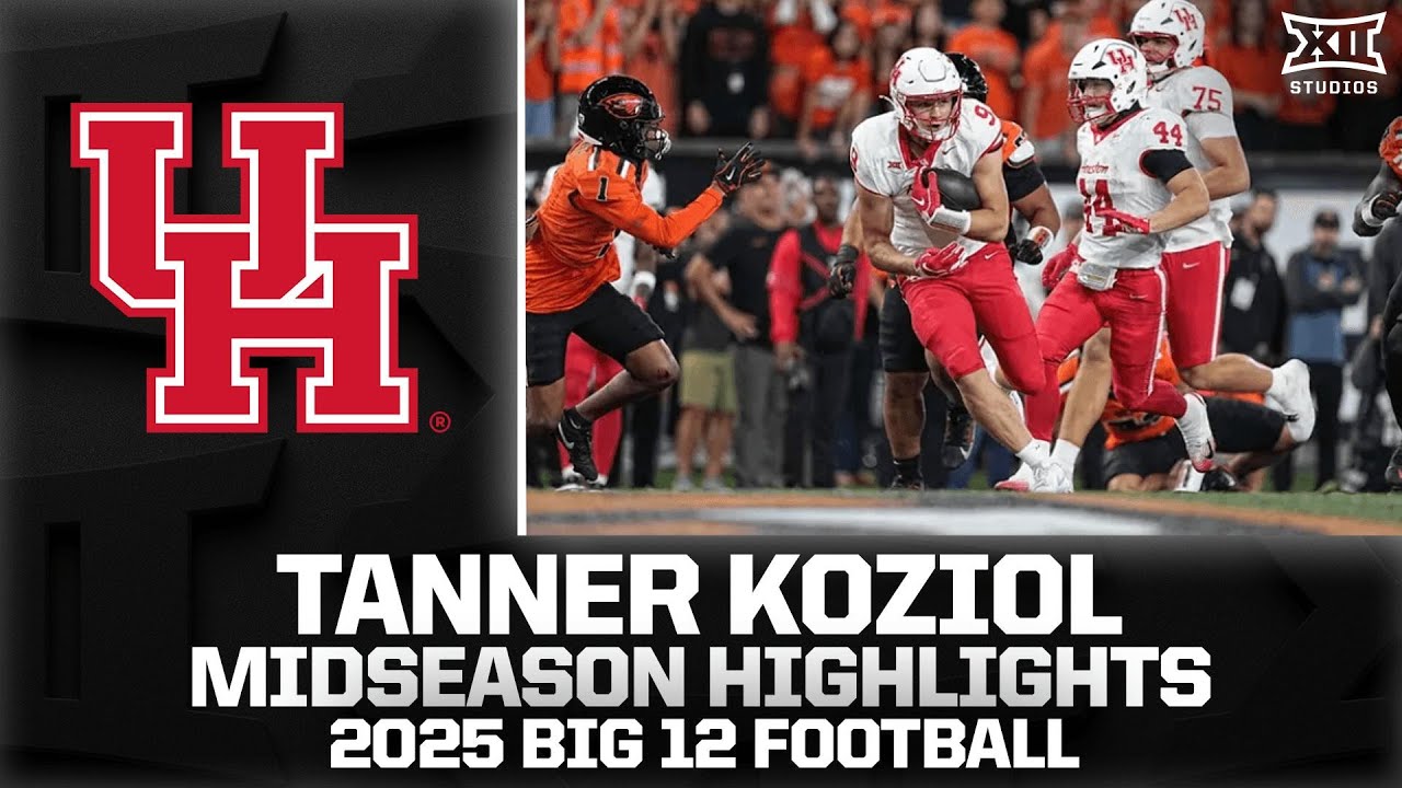 Tanner Koziol Midseason Highlights | 2025 Big 12 Football