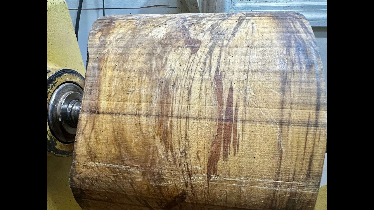 Turning Spalted Tupelo into a Beautiful Form