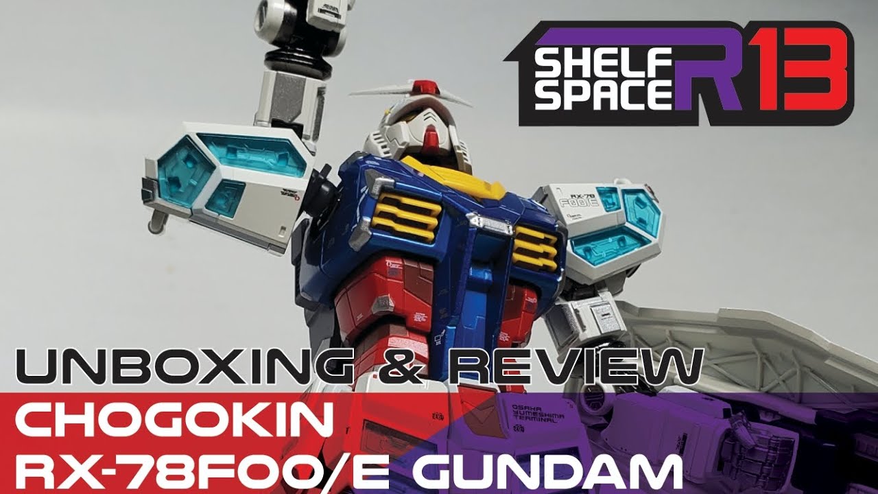 Shelf Space Unboxing & Review: Chogokin Gundam Next Future Pavilion RX-78F00/E 