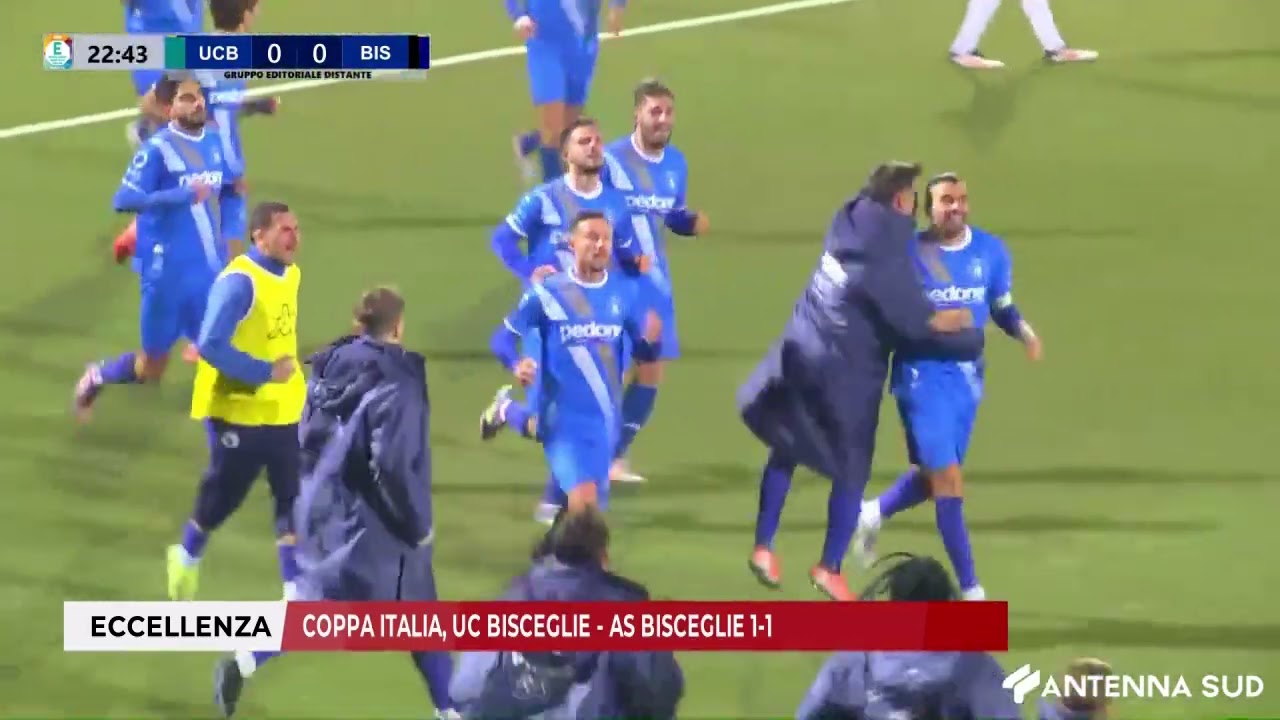 27 NOVEMBRE 2025 - ECCELLENZA COPPA ITALIA, UC BISCEGLIE - AS BISCEGLIE 1-1