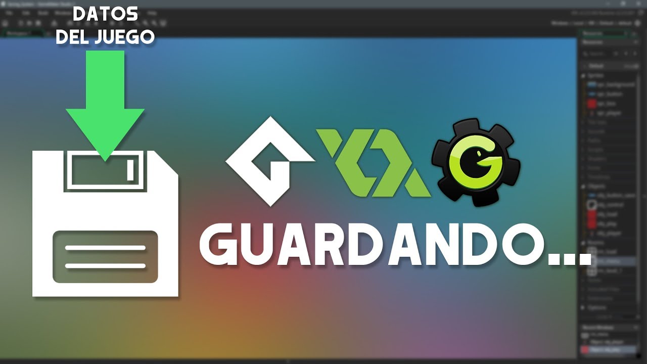 Como guardar y cargar partidas | Sistema ini en GameMaker