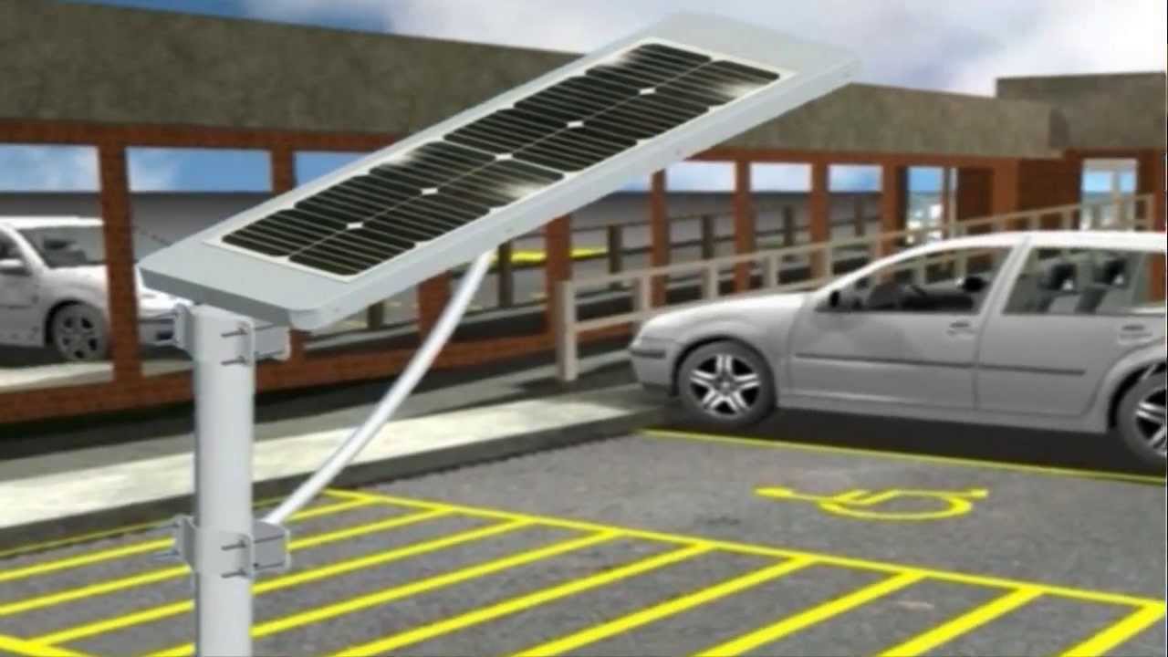 Lámpara Solar LED de Calle
