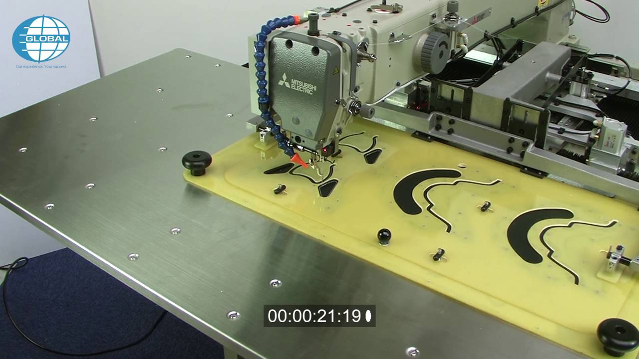 Mitsubishi PLK G6030 (600x 300 mm) – Electronically controlled sewing machine