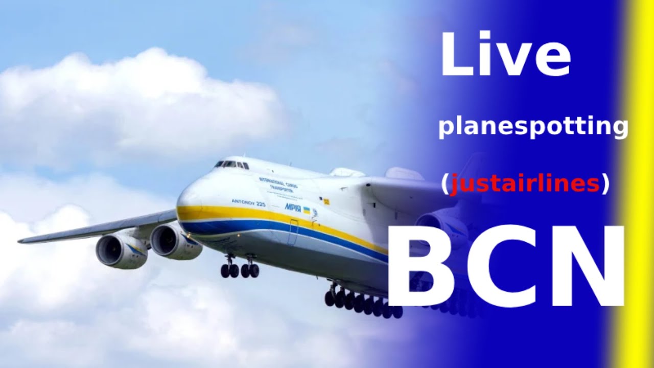 🛑Live Barcelona international  airport | BCN LIVE | BCN PLANES spotting