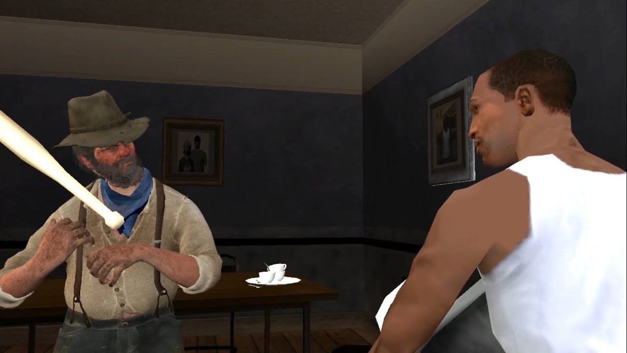 You picked the wrong house fool but Big Smoke changes every scene.