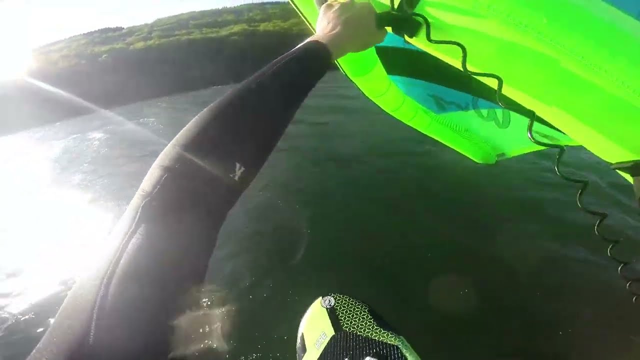 First Wingfoil Riding in Luxembourg (Stauséi) @outdoorathletics7629