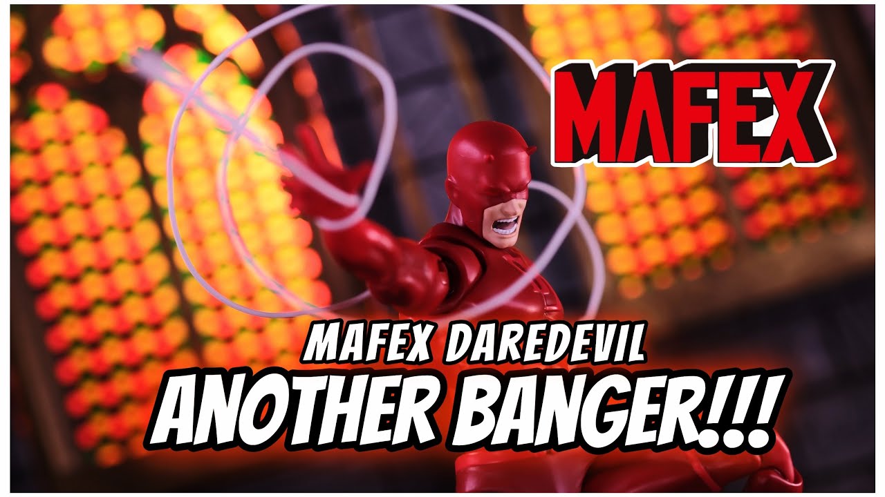 Mafex Marvel Comic Daredevil! The only Daredevil you will ever need! 🔥🔥🔥