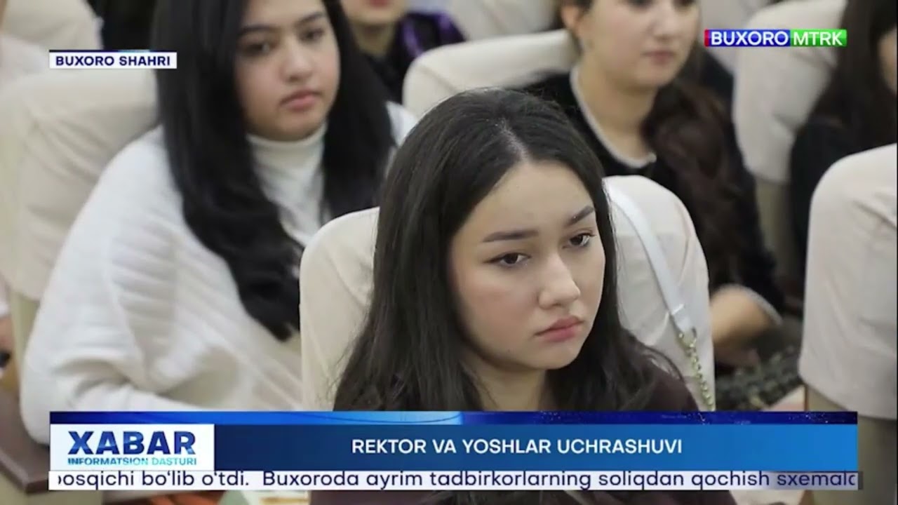 📍 Buxoroda “Rahbar va yoshlar” uchrashuvi o‘tkazildi