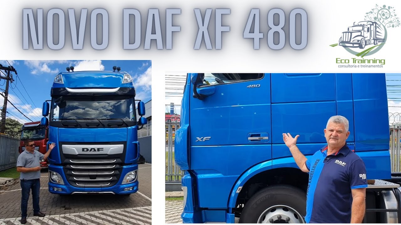 New DAF XF 480 FTS - Concessionária Via Trucks Guarulhos (SP) - Instrutor Antônio
