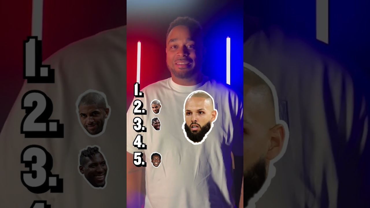 French player ranking by the first team #nbaparis #nba #france