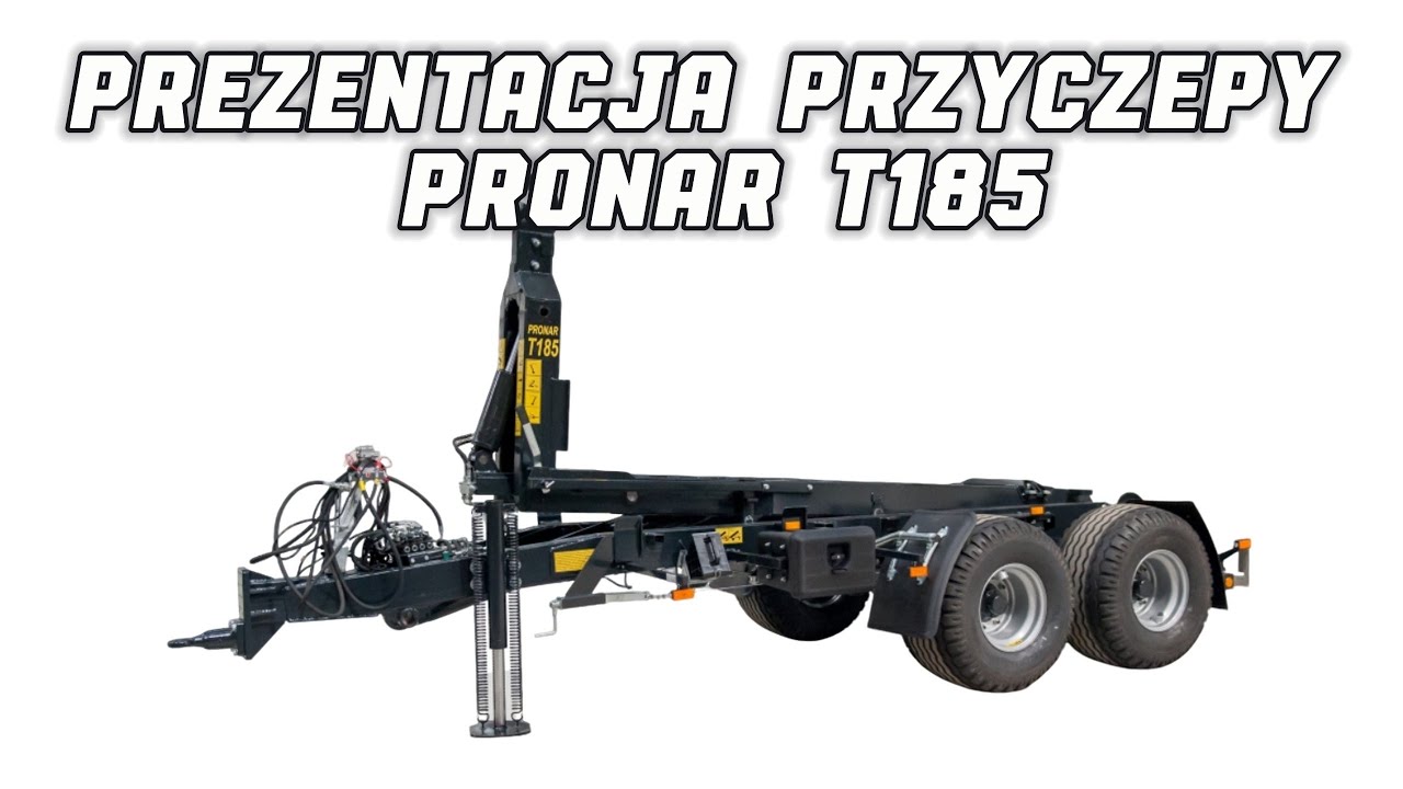 Prezentacja Radmasz - 🚜 Odkryj Uniwersalność z PRONAR T185! 🌾