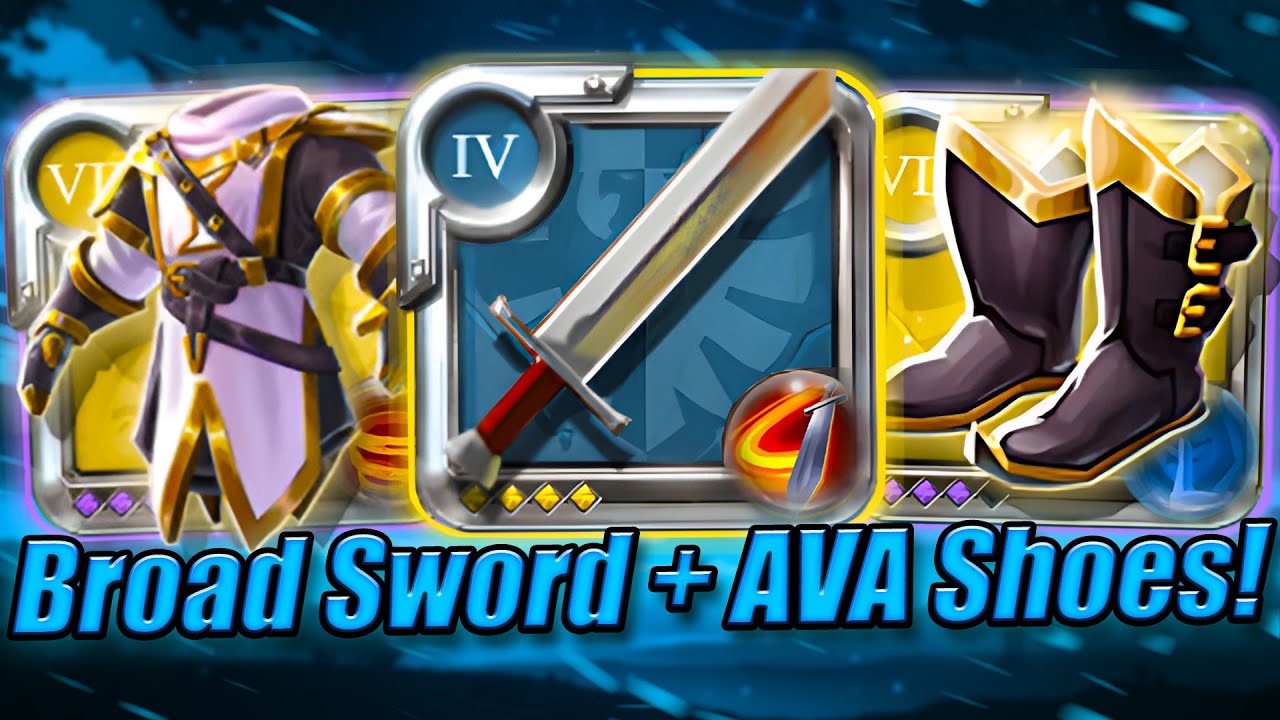 Zero to Hero with broad sword with AVA shoes | Albion Online | Solo Mists | Profit!