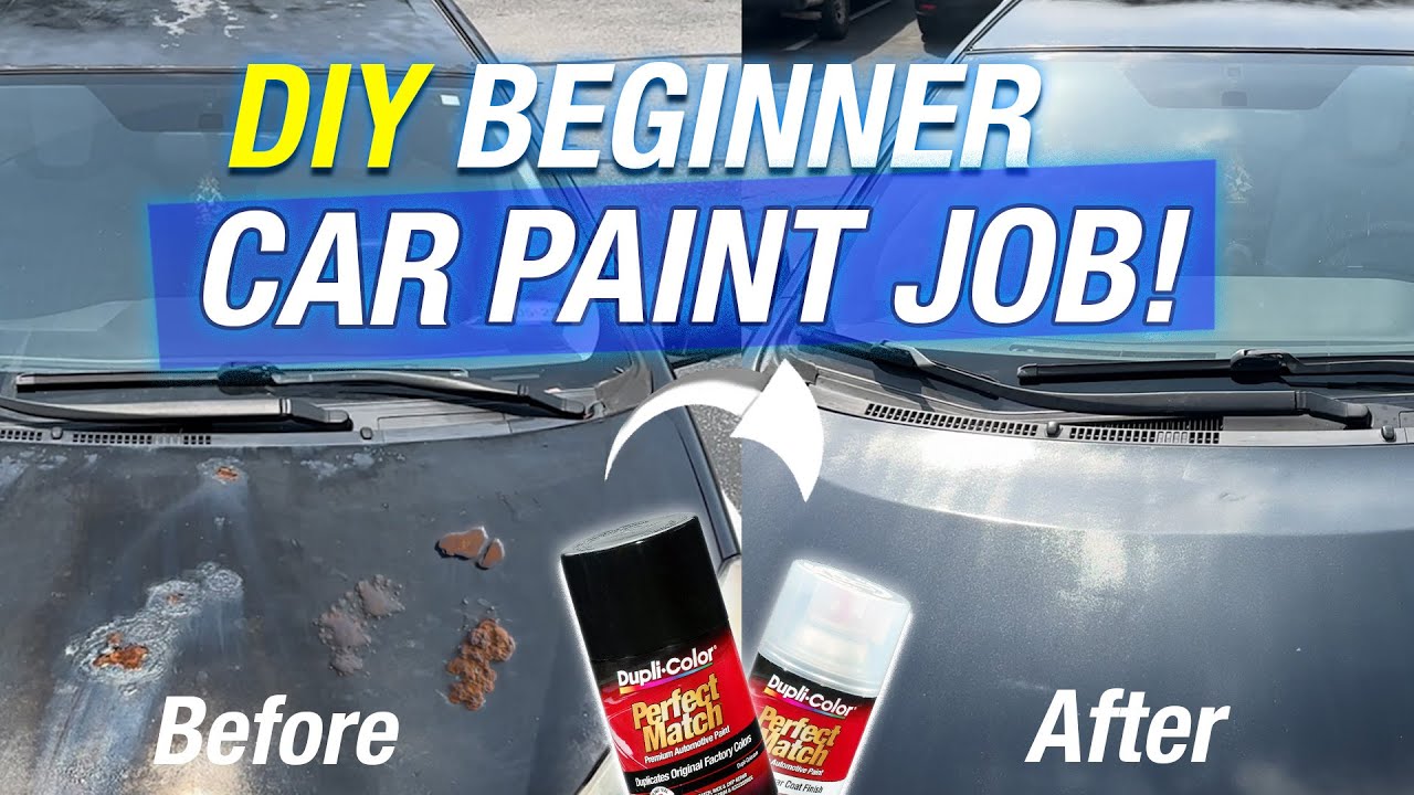 DIY Rattle Can Car Paint Job for Noobs &ndash; (Duplicolor)