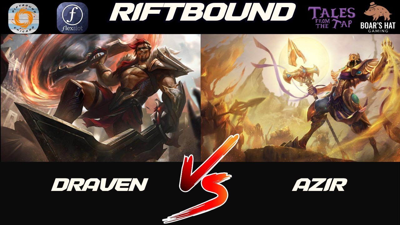 Draven VS Azir [Pre-Unleashed Riftbound Gameplay]