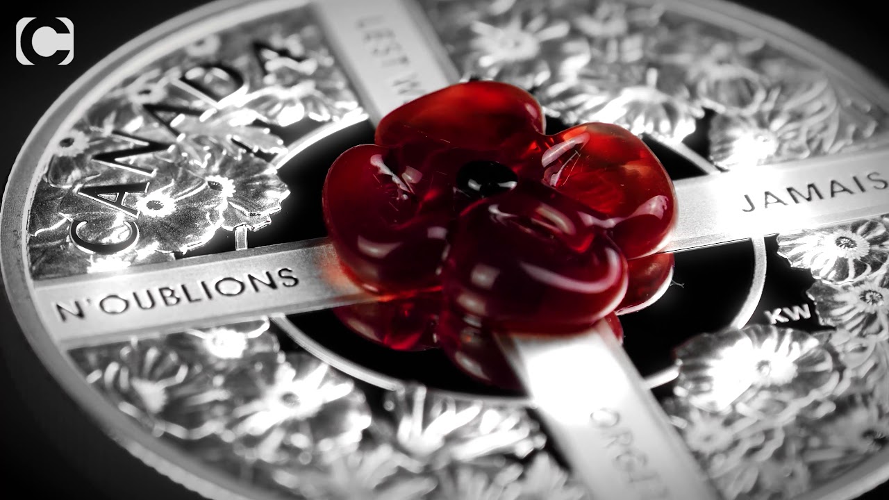 The SOLD OUT remarkable Glass Poppy Coin...