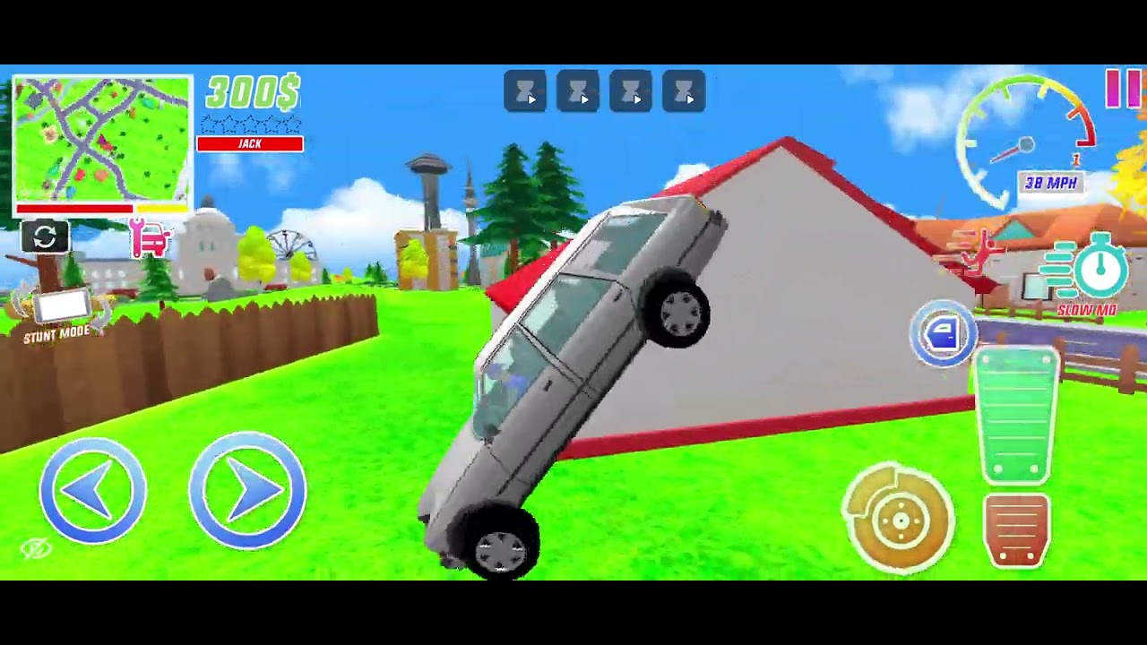 I travel full map in Dude theft war this time I am travle with car and cycle 