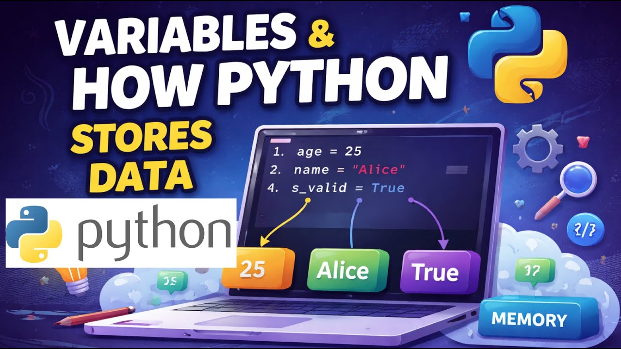 Python Variables Explained: How Python Stores Data for Beginners