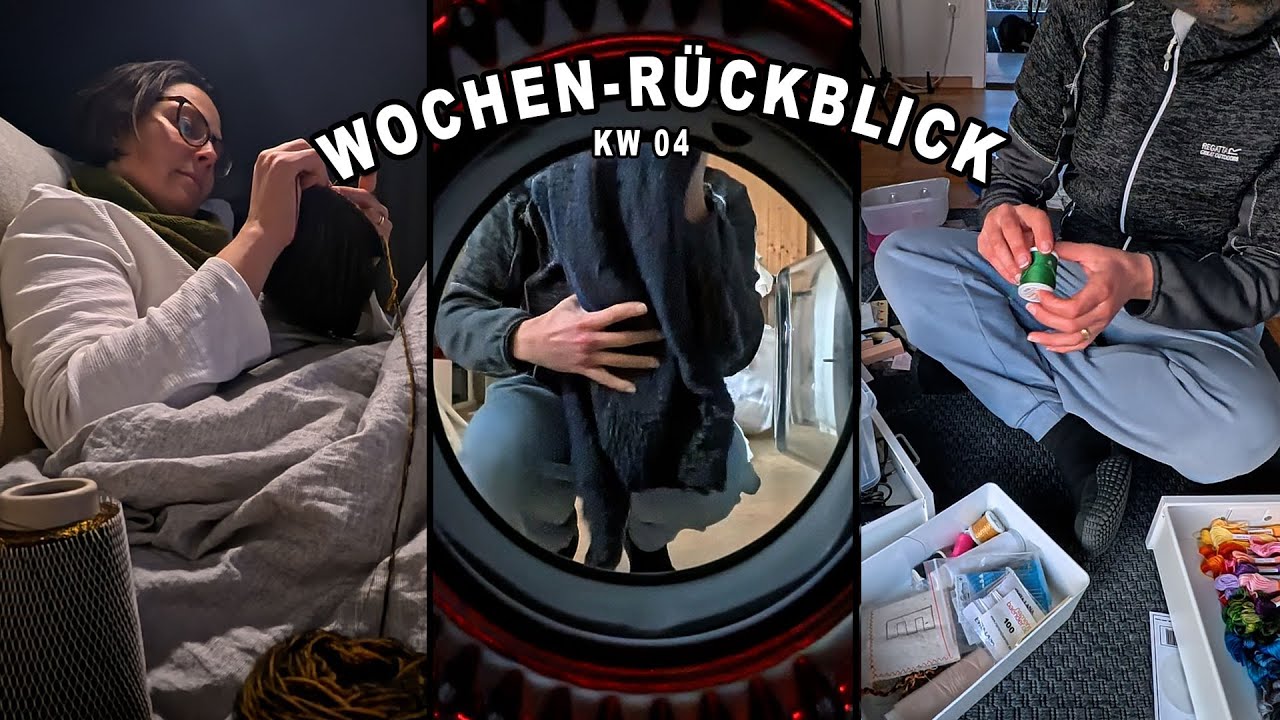 WEEKLY VLOG: Marie Kondo wäre stolz auf mich! Aufräumen & Entrümpeln im Atelier & Belohnungs-Strick