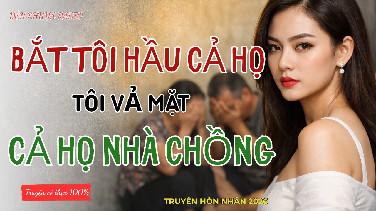 Truyện Đêm Khuya: Bắt tôi hầu cả họ, tôi vả mặt cả họ nhà chồng - Truyện Hôn Nhân Gia Đình 2026!