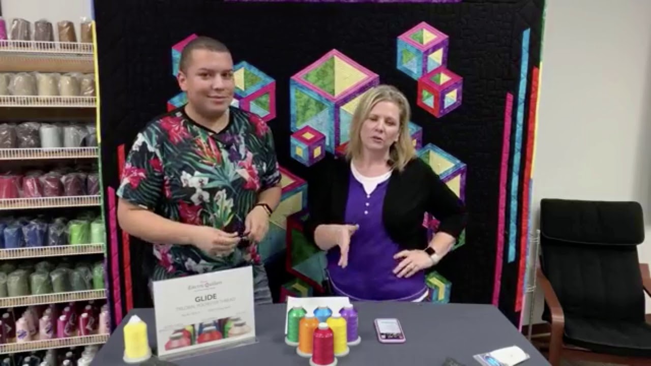 Нитки Glide для квилтинга