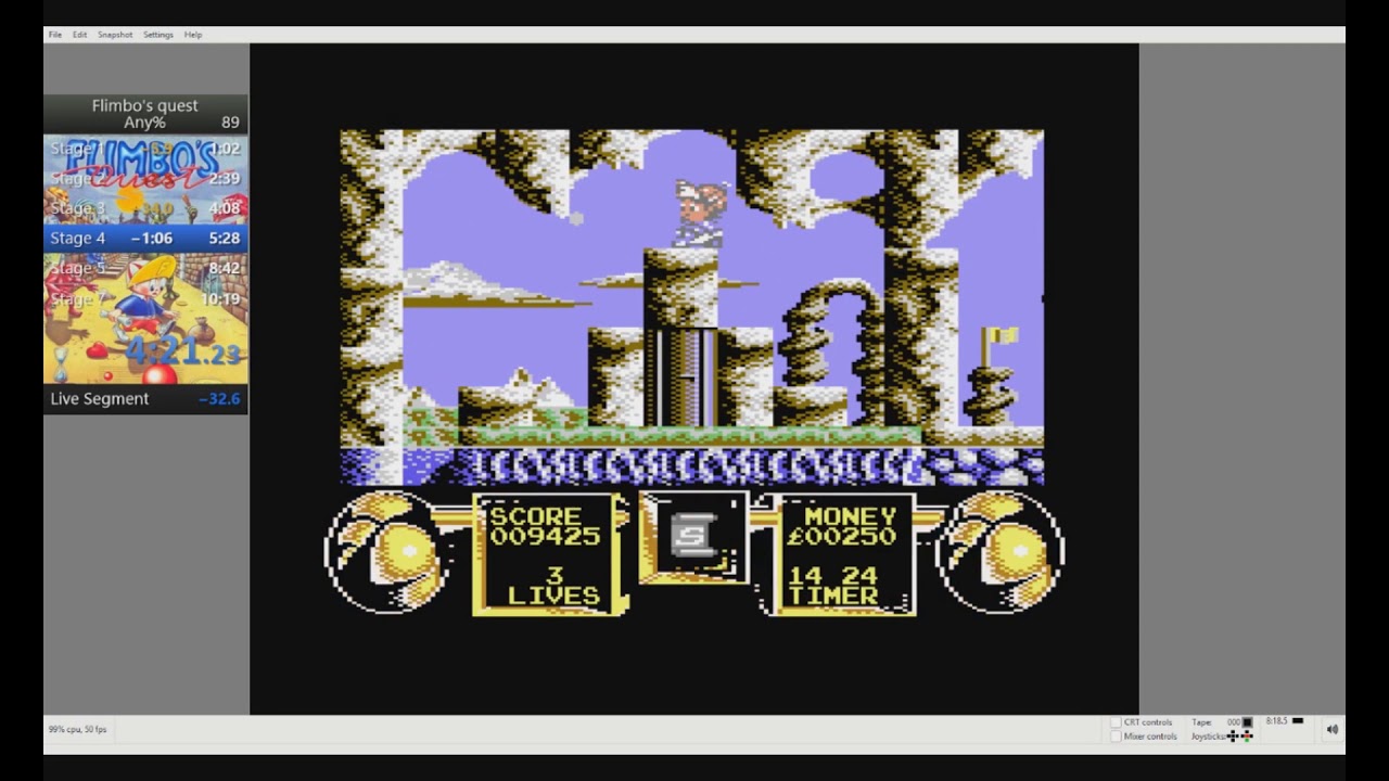 Flimbo's Quest (C64) Speedrun in 9:48