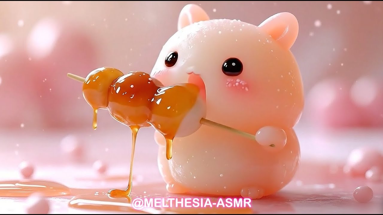 10体のぷにゅんと10種のおやつASMR｜かわいい不思議な生き物の癒し音🍡🍪10 Punyuns & 10 Treat Sounds | Cute Creatures Relaxing ASMR