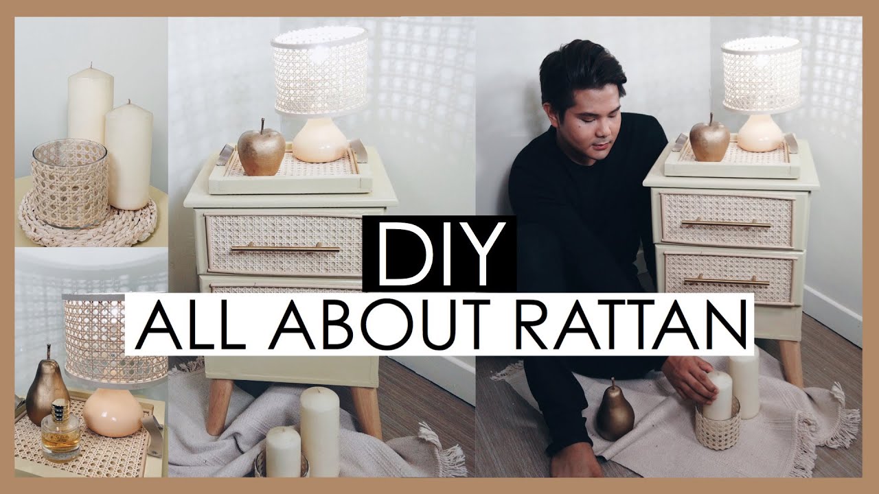 ALL ABOUT RATTAN! (Cane / rattan webbing) | DIY AIMAN ARIFF