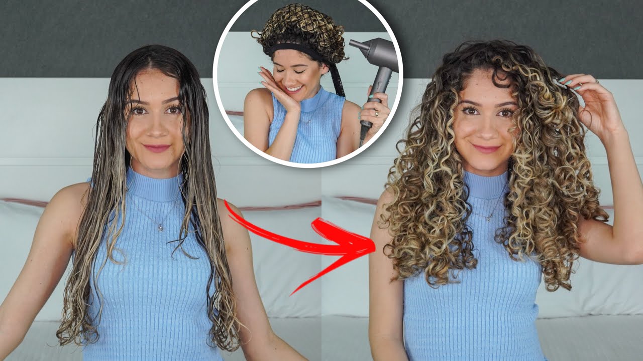 COMO DEIXO MEU CABELO CACHEADO E VOLUMOSO!