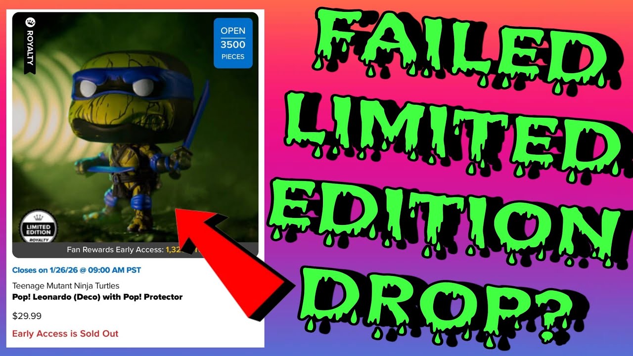 WAS THIS THE BIGGEST FUNKO LIMITED EDITION FAIL YET?