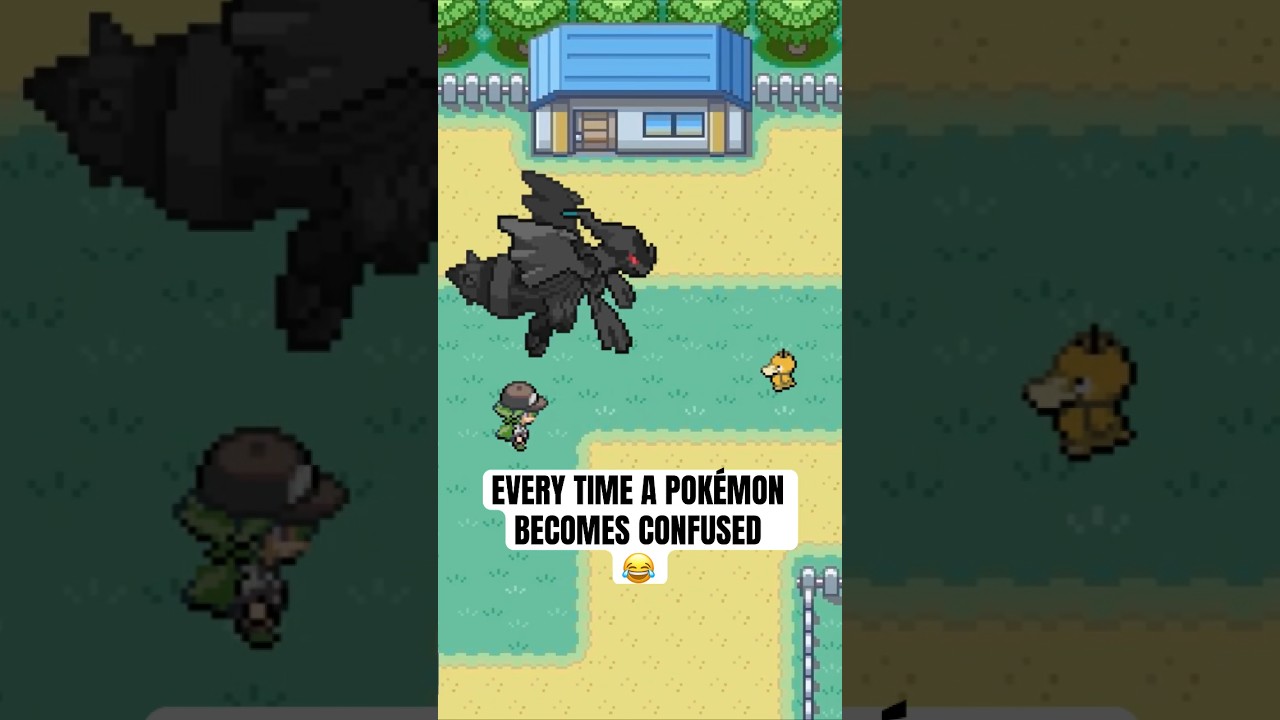 Every time a Pok&eacute;mon becomes confused 😂 #pokemon #shorts