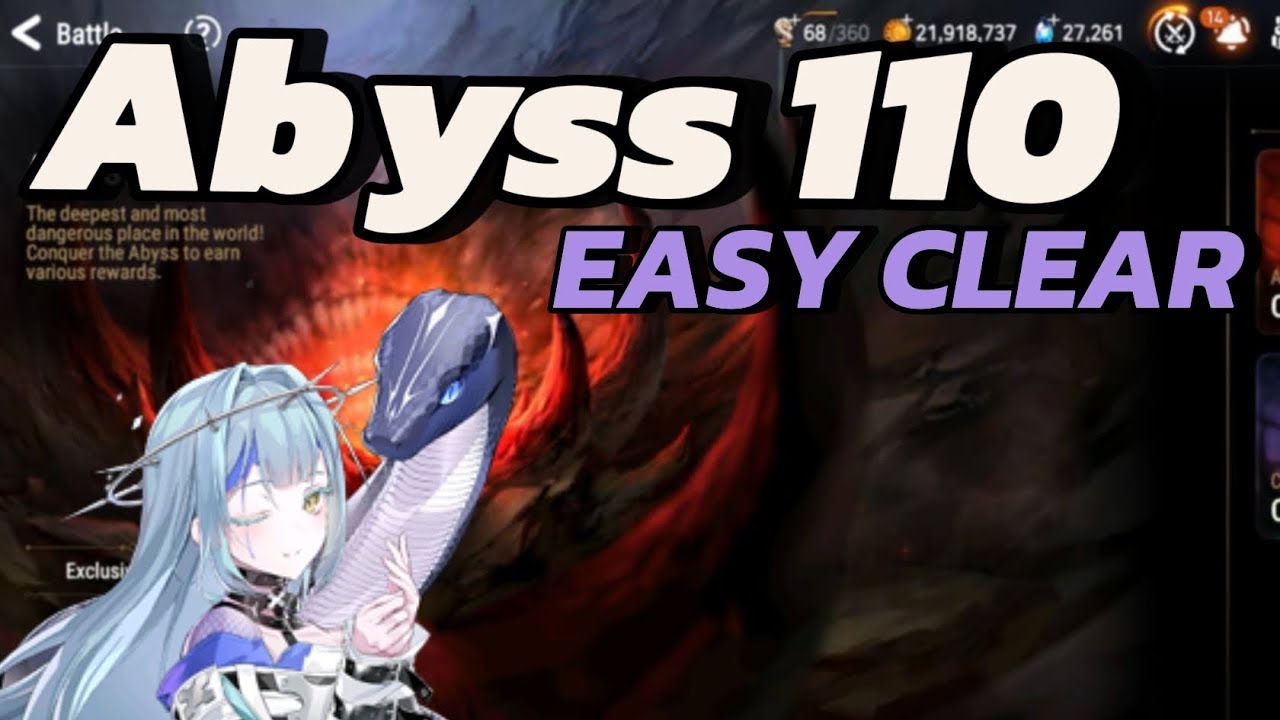 Abyss 110 Easy Clear with Fenne - Epic Seven