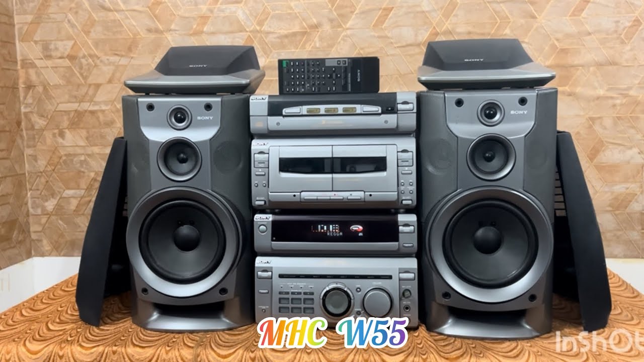 Sony MHC-w55 japan made fully working (sold out)
