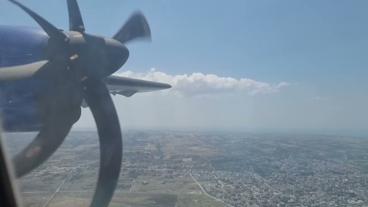 Sky Express ATR 72-600 SX-TNO Take off from Thessaloniki
