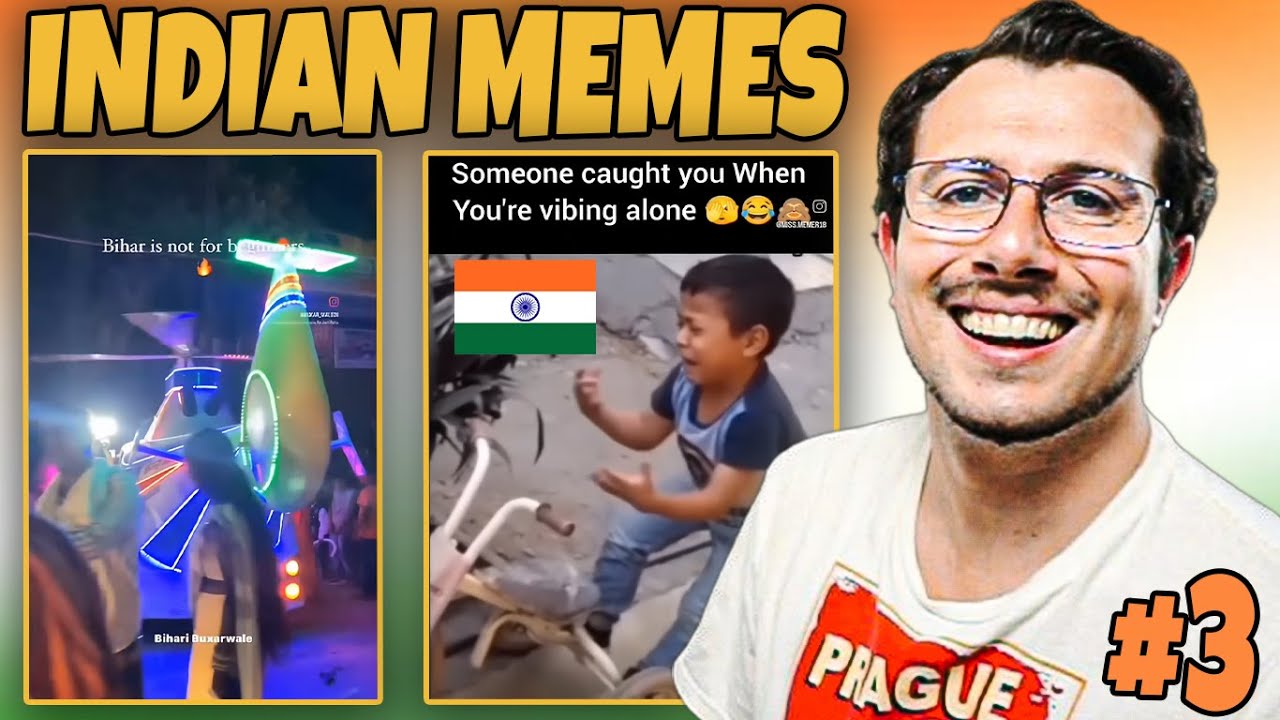 Реакция на мемы про Индию — не для новичков… И снова! 🇮🇳😂