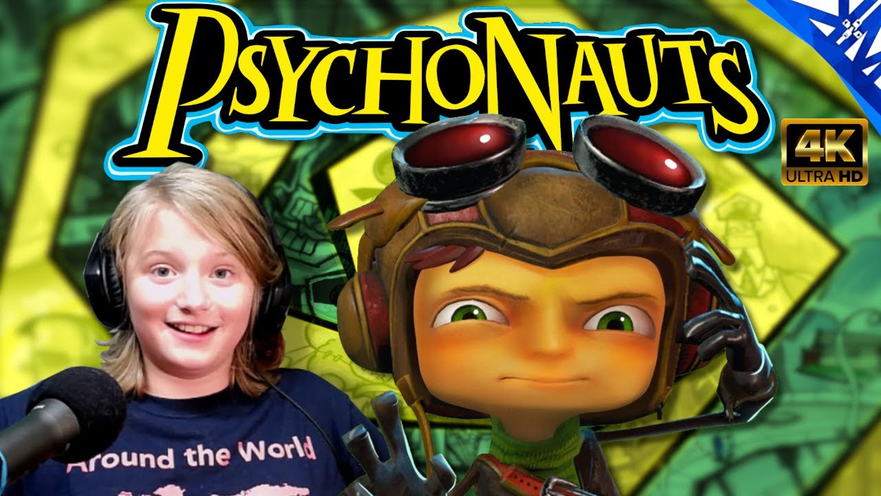 A Psychic Odyssey - PSYCHONAUTS Gameplay [4K 60fps]