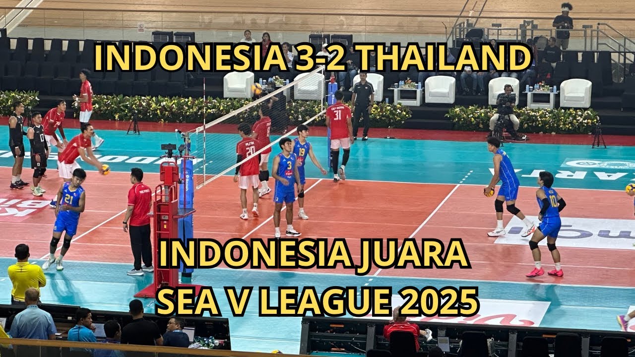 FULL MATCH VOLI INDONESIA VS THAILAND SEA V LEAGUE