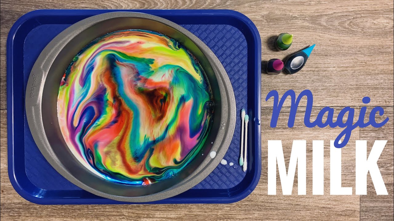 Magic Milk Science Experiment!