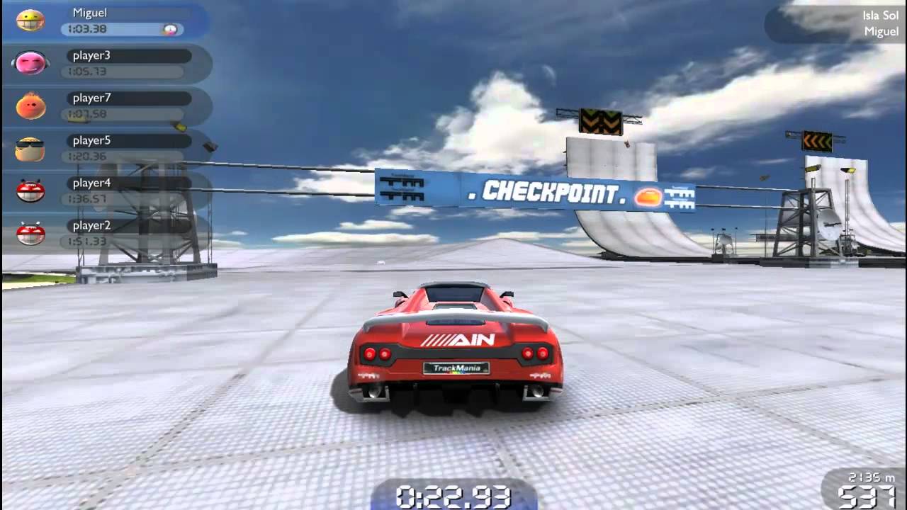 Trackmania United Forever - Gameplay + Tracks