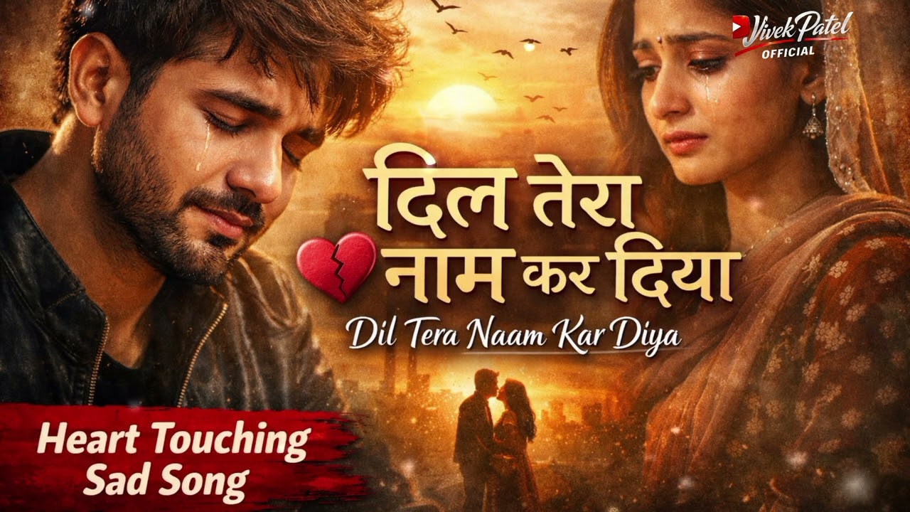 Dil Tera Naam Kar Diya 💔 | Heart Touching Sad Song 2026 | Hindi Romantic Song | Emotional Love Song