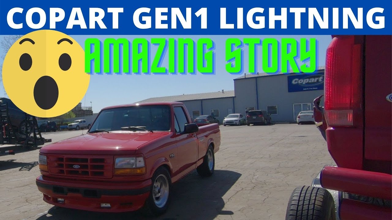 COPART GEN1 FORD LIGHTNING - AMAZING STORY