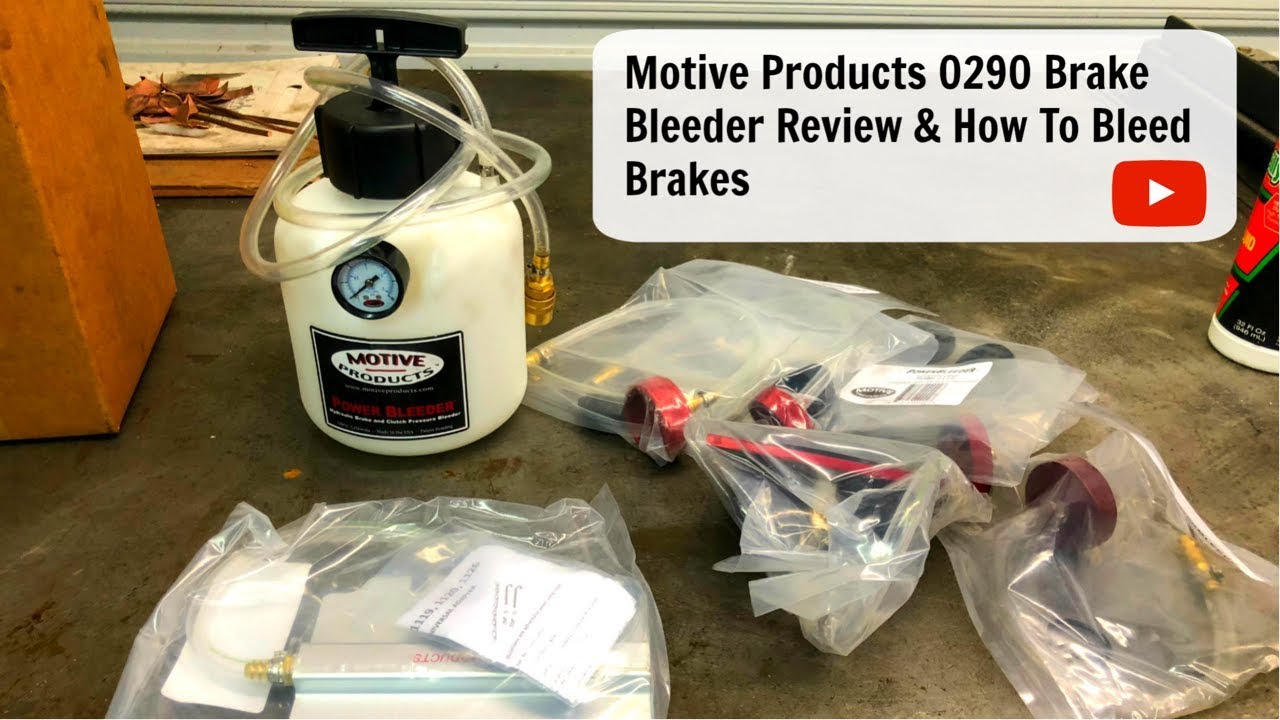 How to Bleed Brakes with a Motive Products Brake Bleeder (Review)