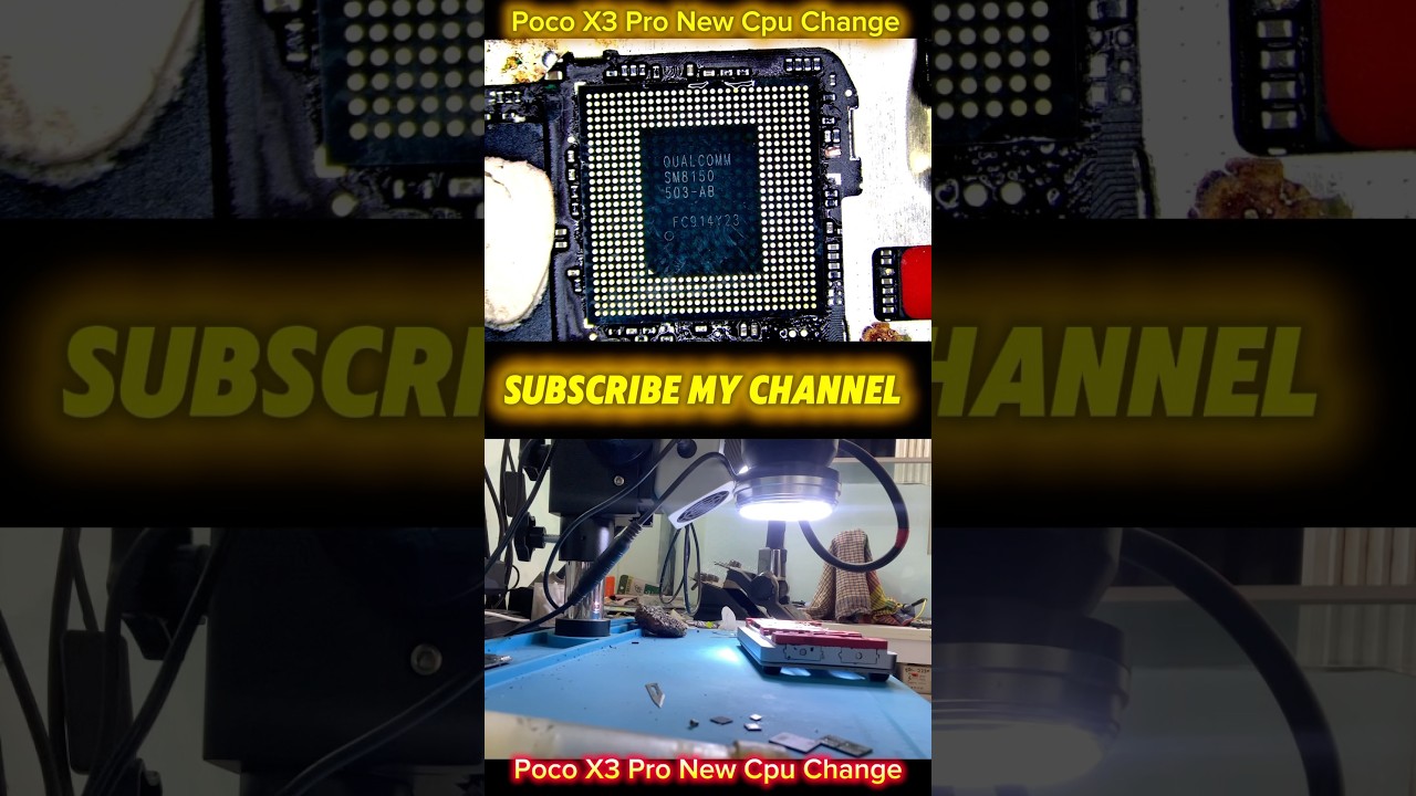 Poco X3 Pro New Cpu Change #cpu #cpurepair #pocox3pro #viral #shorts #smartphone