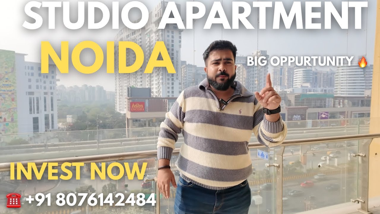 Studio Apartment & Lockable Shops For Sale in Noida Sector 75 🔥| HIGH ROI 💰| +91 8076142484 ☎️