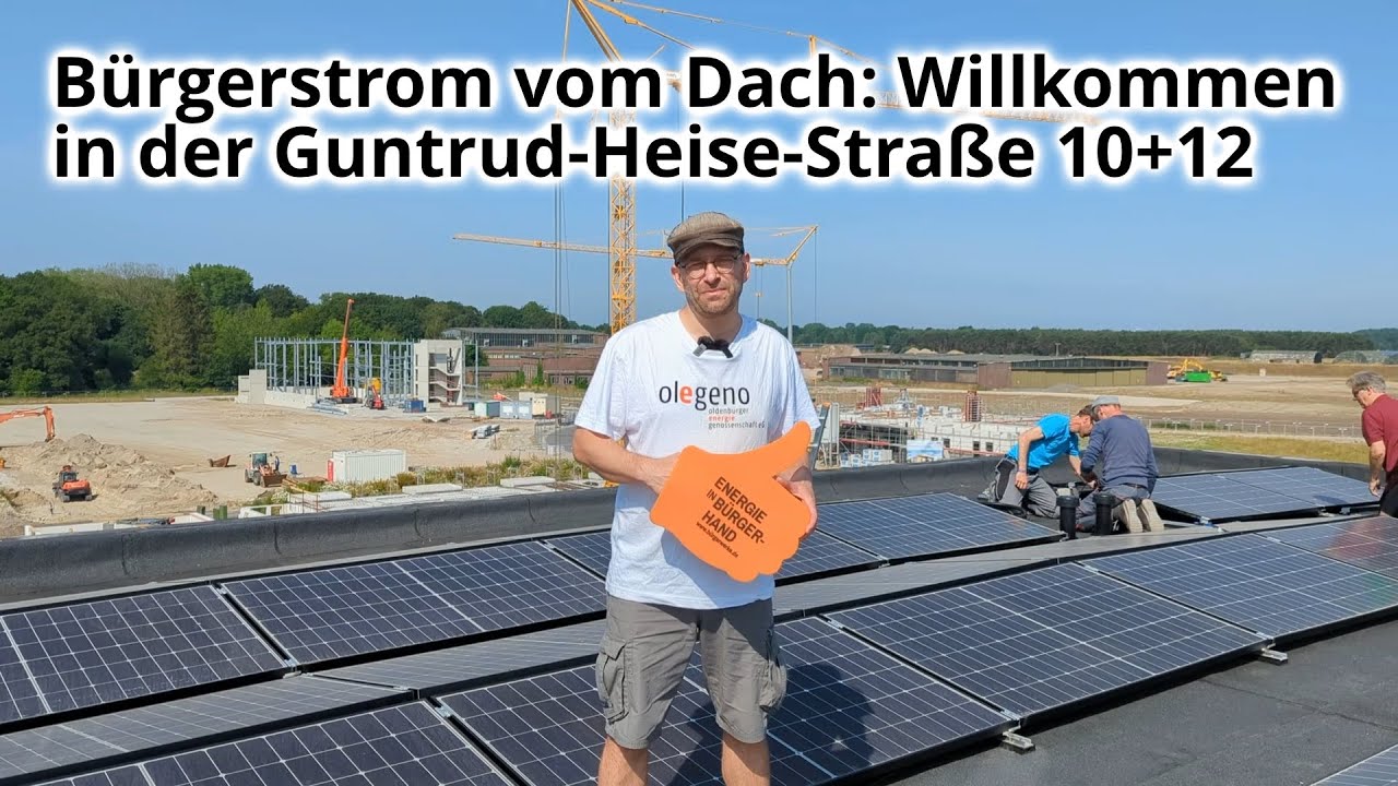 Bürgerstrom vom Dach: Willkommen in der Guntrud-Heise-Straße 10+12
